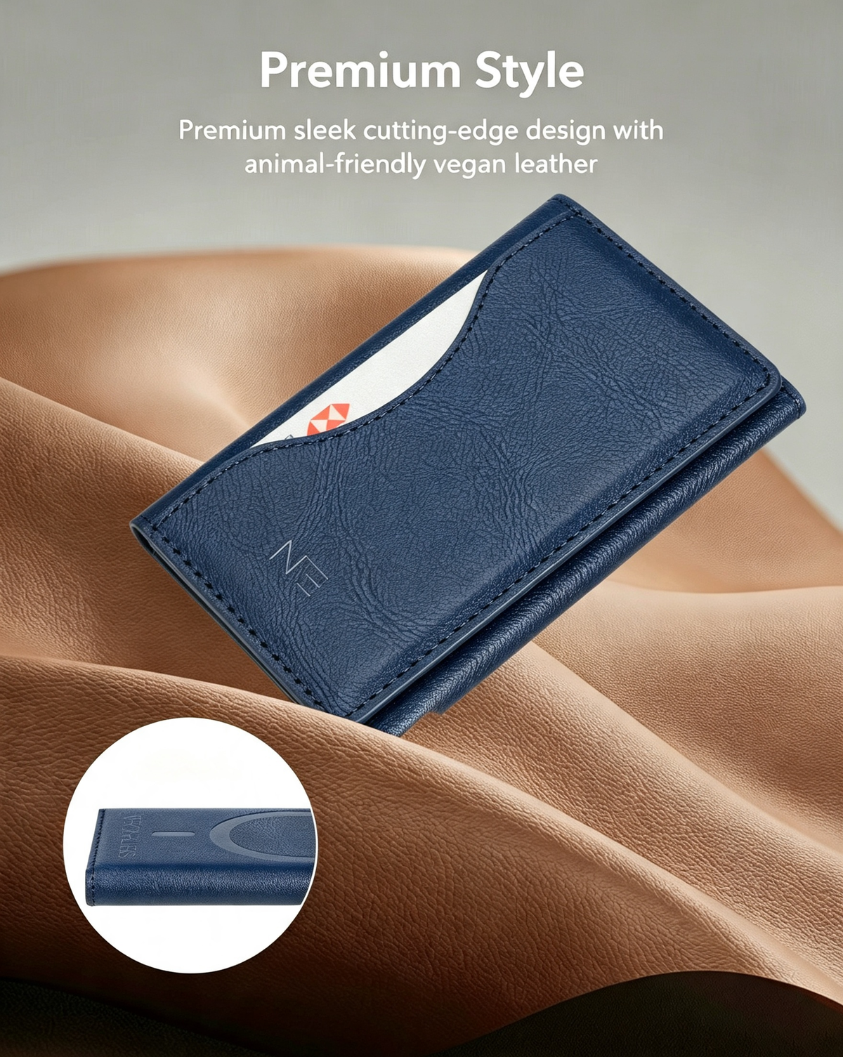 NEOHUBS ZENO MagSafe Wallet Compatible with iPhone 18/17/16/15/14 Series