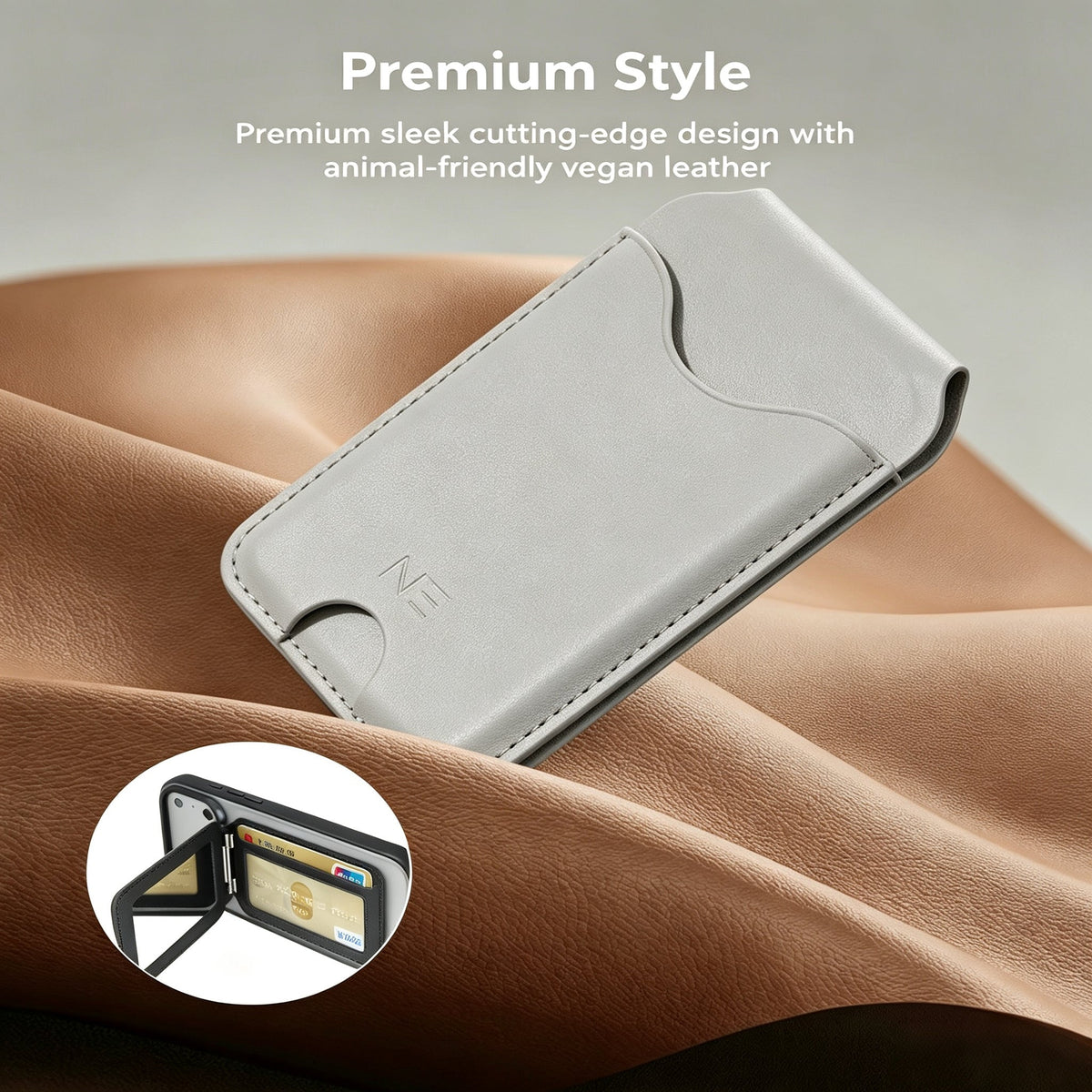 NEOHUBS NEXO MagSafe Wallet Stand Compatible with iPhone 18/17/16/15 Series