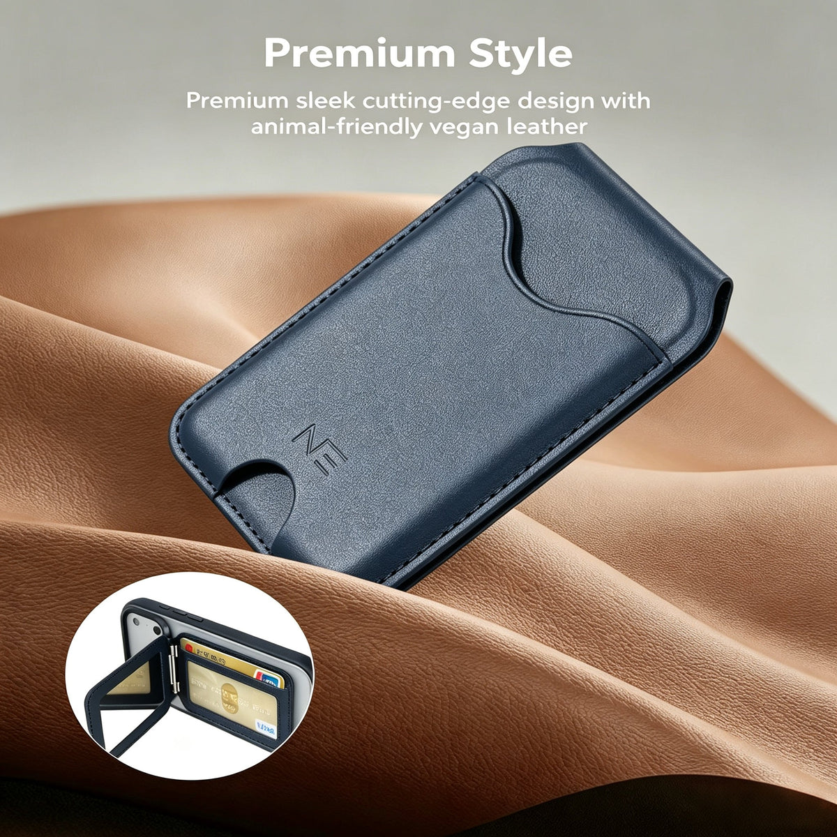 NEOHUBS NEXO MagSafe Wallet Stand Compatible with iPhone 18/17/16/15 Series