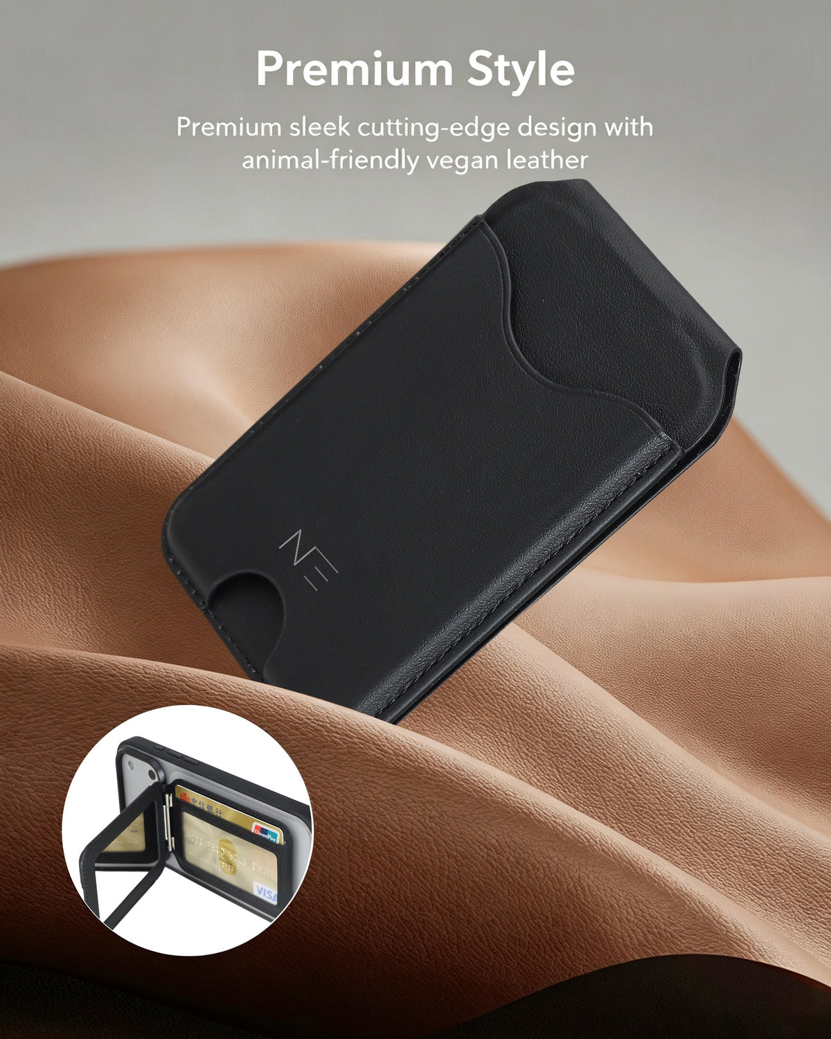 NEOHUBS NEXO MagSafe Wallet Stand Compatible with iPhone 18/17/16/15 Series