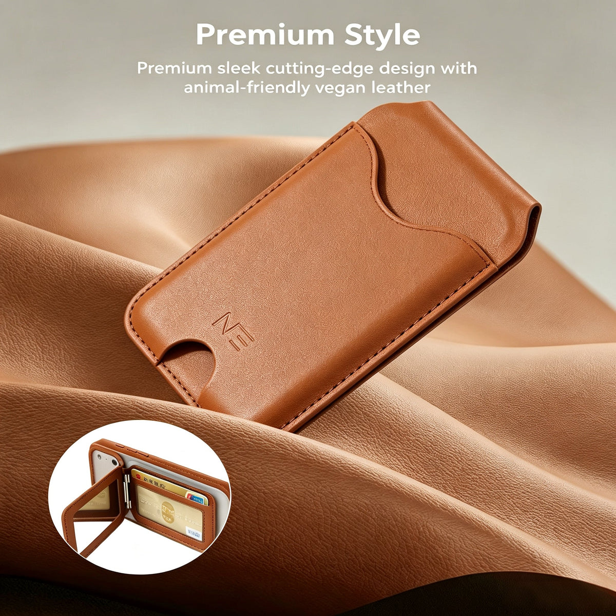 NEOHUBS NEXO MagSafe Wallet Stand Compatible with iPhone 18/17/16/15 Series