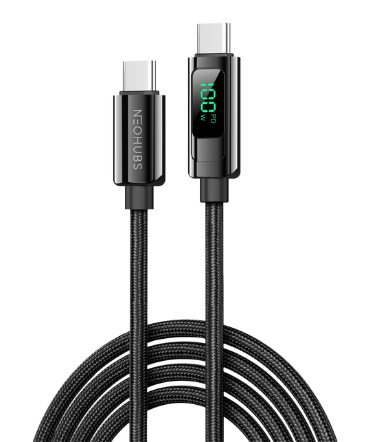 NEOHUBS VOLT DIGI 100W USB C to USB C - Type C Fast Charger Cable - 1.5M