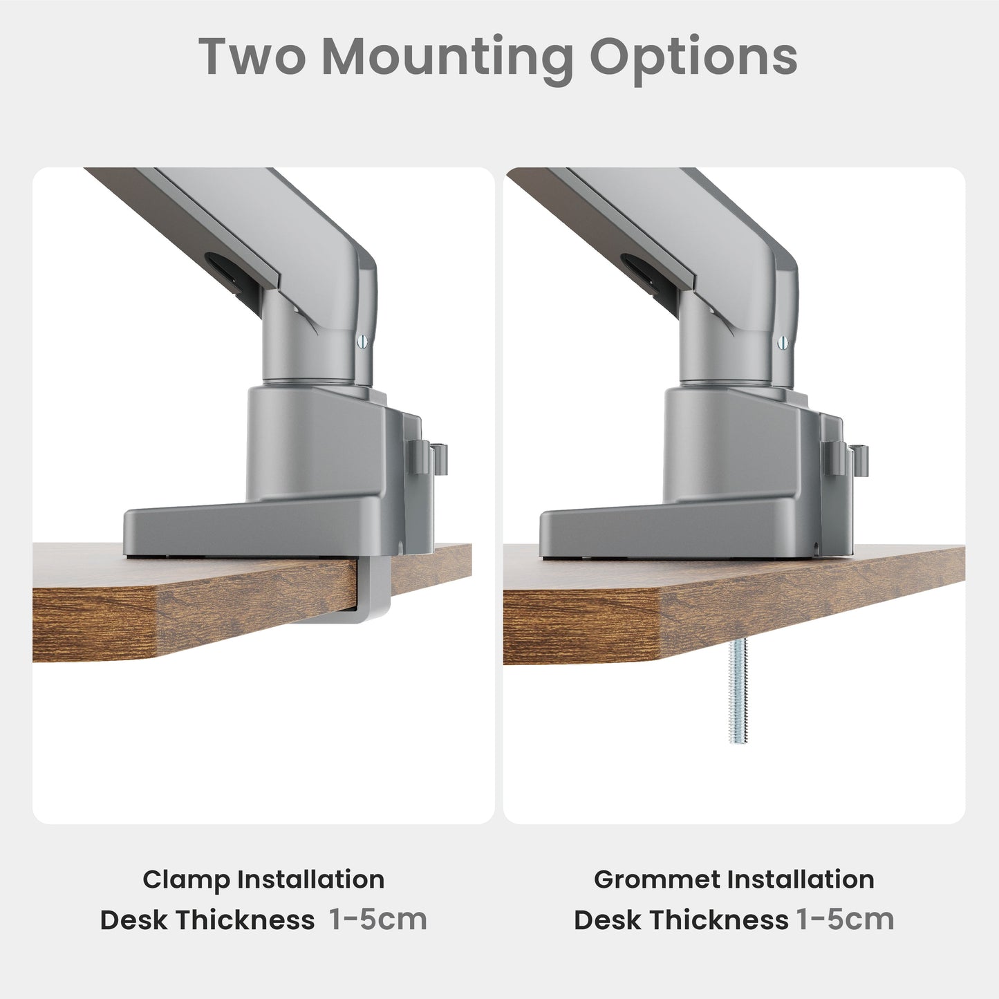NEOHUBS Pro Hybrid Laptop & Monitor Arm Mount Adjustable VESA Desktop Stand