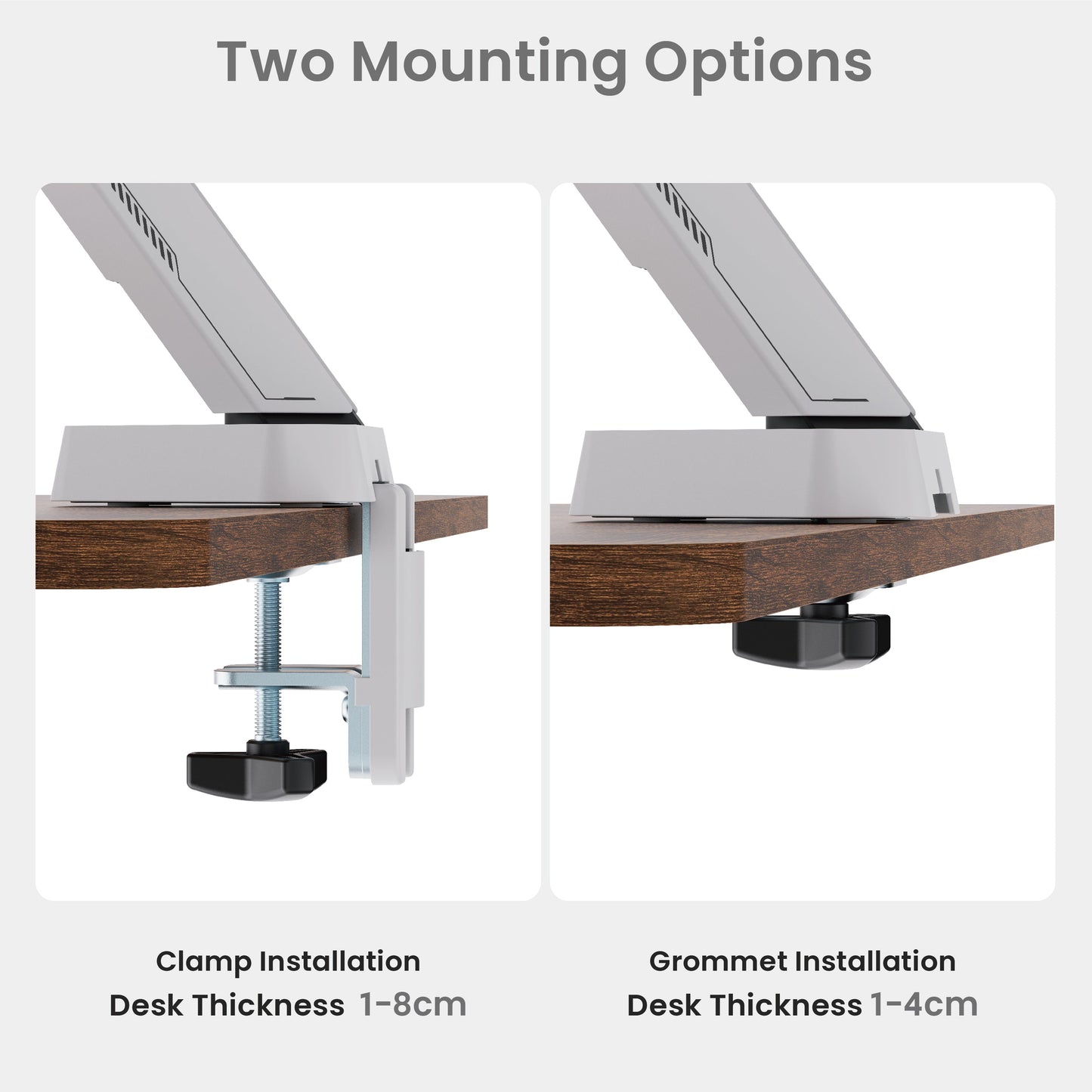 NEOHUBS Play Single Monitor Arm Mount Gaming Adjustable VESA Desktop Stand
