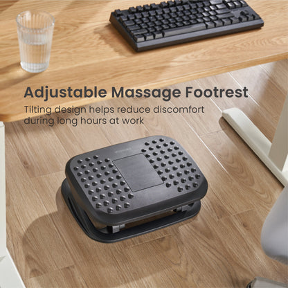 NEOHUBS Under Desk Footrest with Adjustable Ergonomic Massage Surface