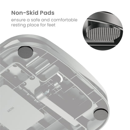 NEOHUBS Under Desk Footrest with Adjustable Ergonomic Massage Surface