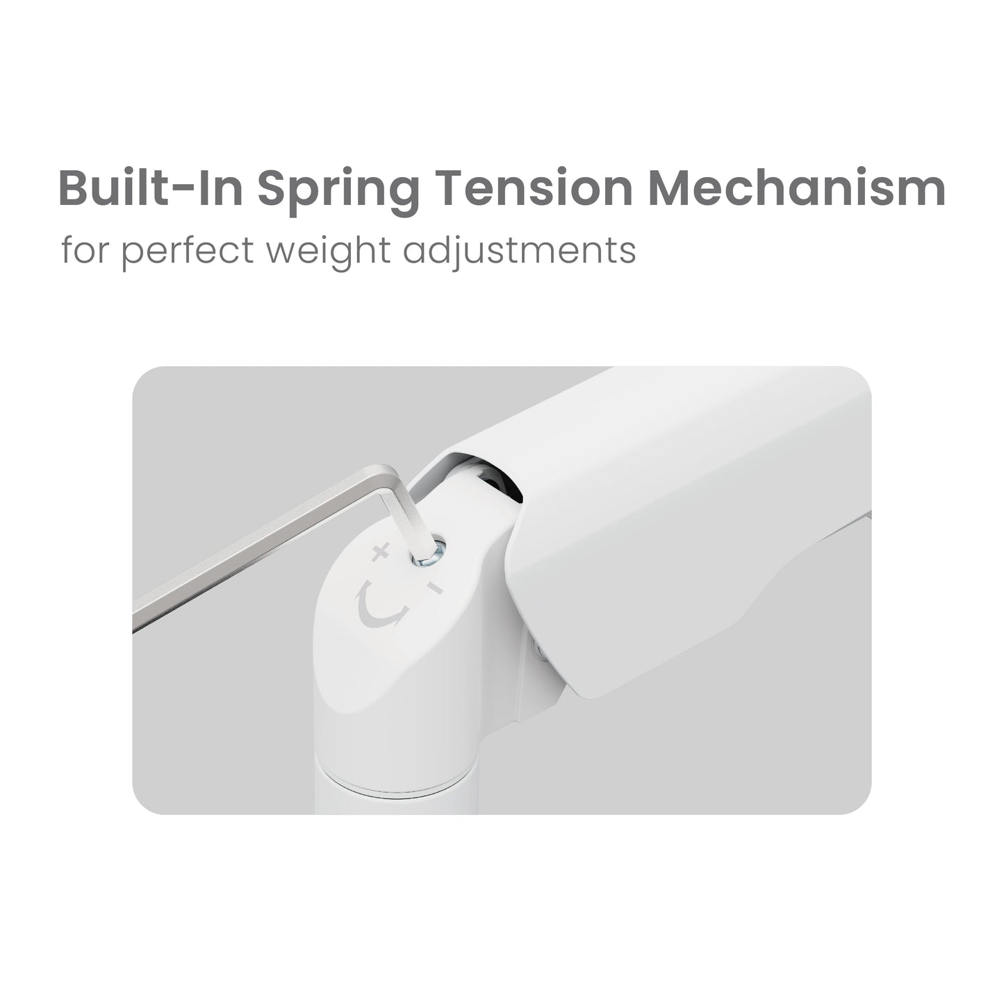 NEOHUBS Wall-Mounted Sit-Stand Workstation with Monitor Arm Mount & PC Holder